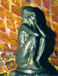figurine en bronze